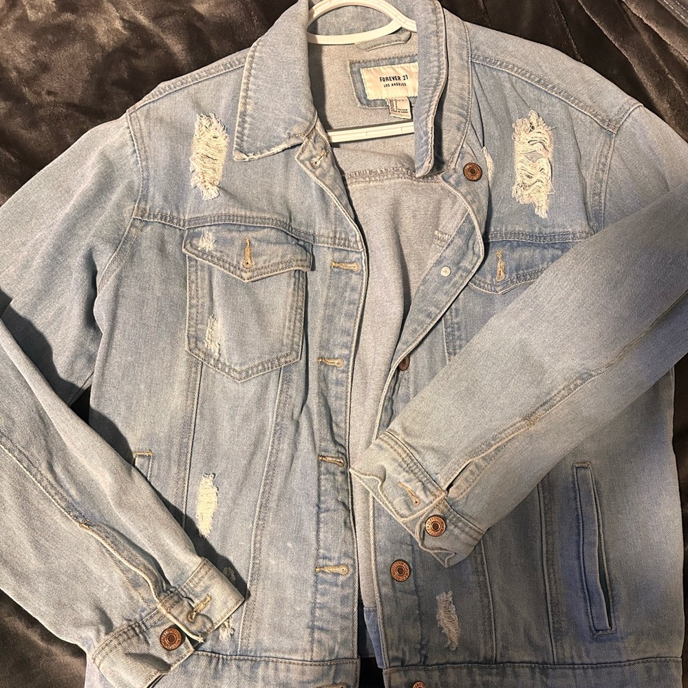 Denim jacket Large used